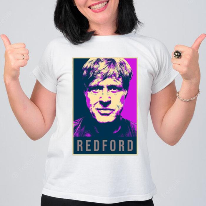 Illustration Pop Art Robert Redford T-Shirt