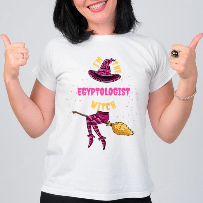 Im The Egyptologist Witch Halloween Egyptologist T-Shirt