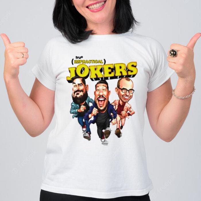 Impractical Jokers Caricature Logo T-Shirt