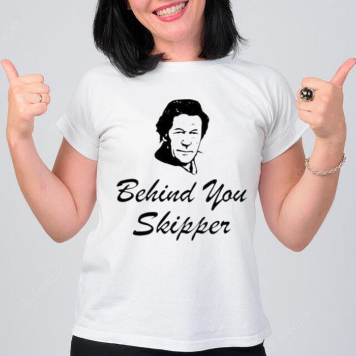 Imran Khan Behind You Skipper T-Shirt