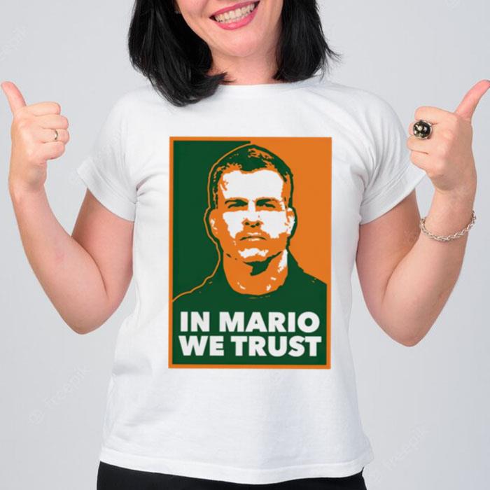 In Mario We Trus T-Shirt