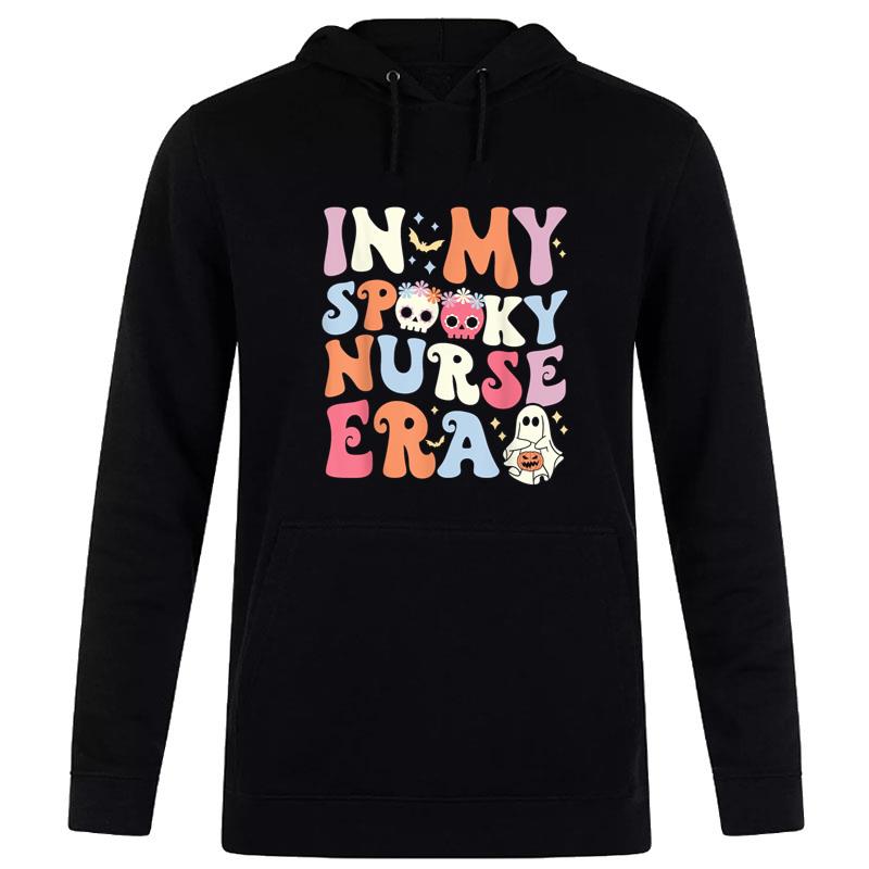 In My Spooky Nurse Era Halloween Groovy Witchy Spooky Nurse Hoodie