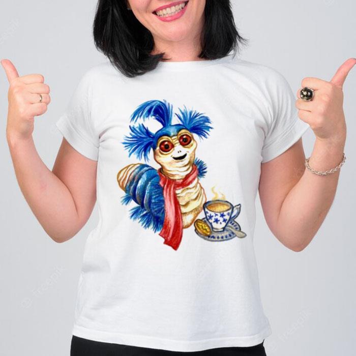 Labyrinth Worm Movie Design Jareth's Labyrinth T-Shirt