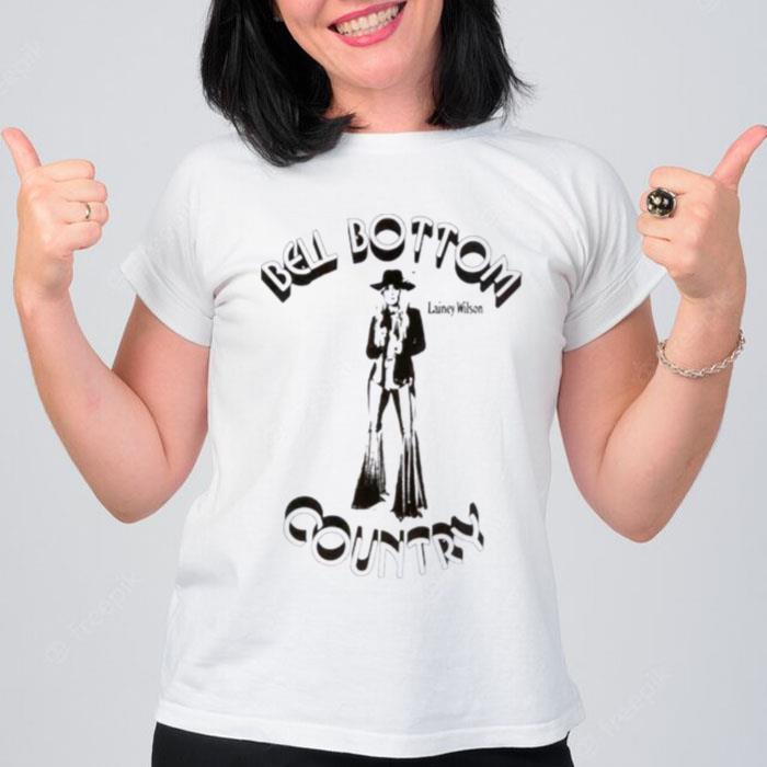 Lainey Wilson Bell Bottom Country? Album T-Shirt