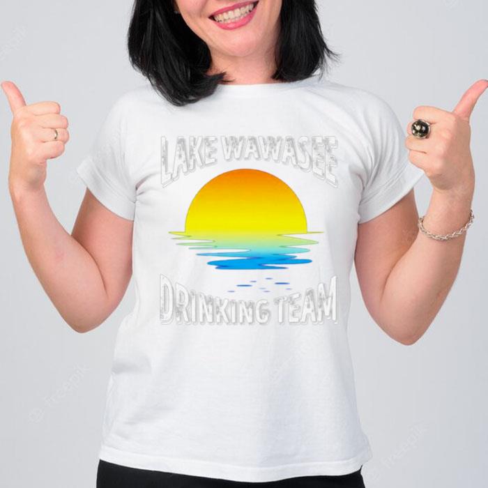 Lake Wawasee Drinking Team T-Shirt