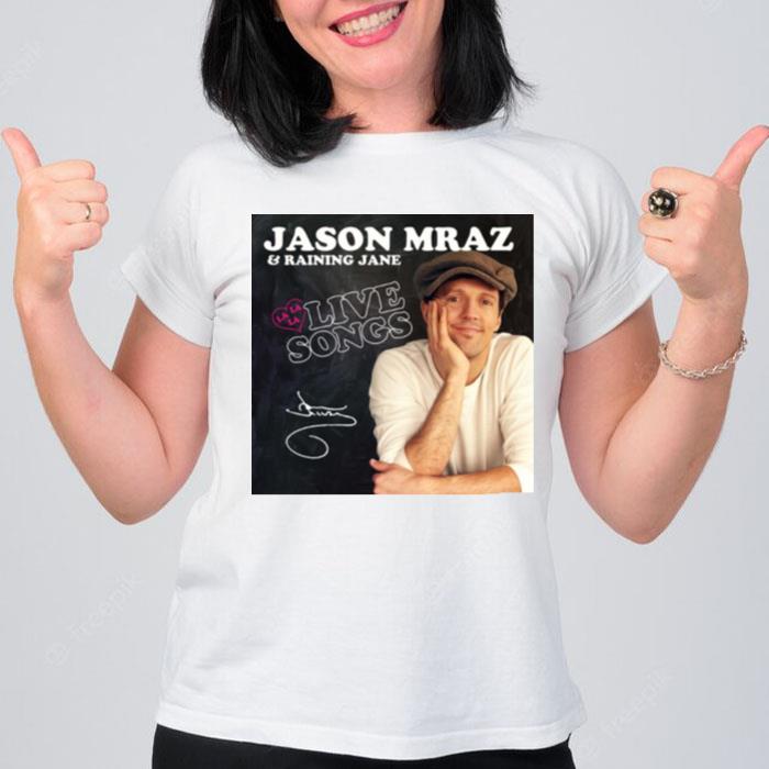 Lalala Live Songs Jason Mraz Tour With Signature T-Shirt