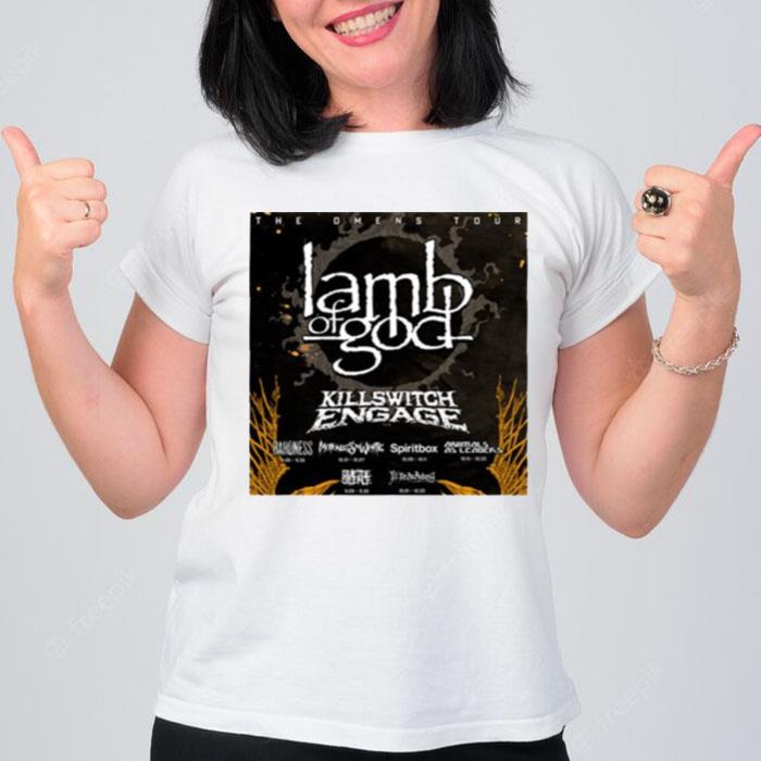 Lamb Of God Omens Tour 2022 Masjuly T-Shirt