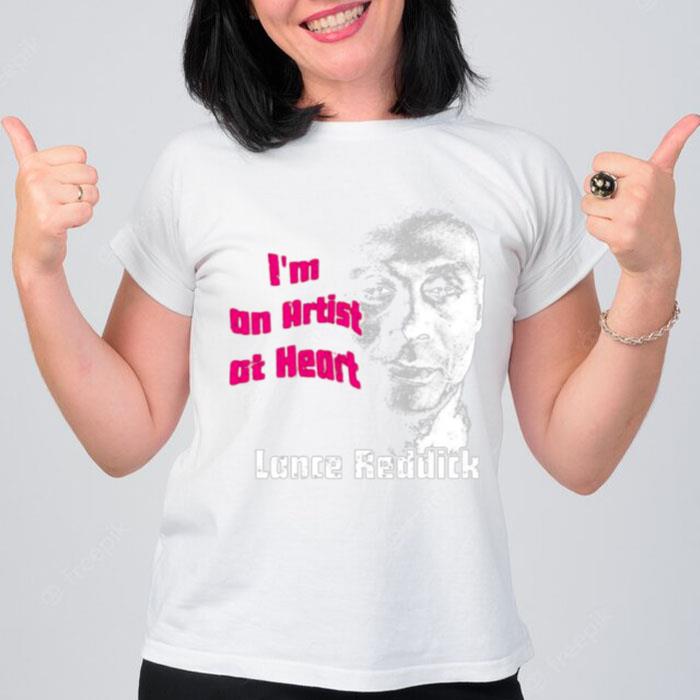 Lance Reddick I Am An Artist At Hear T-Shirt