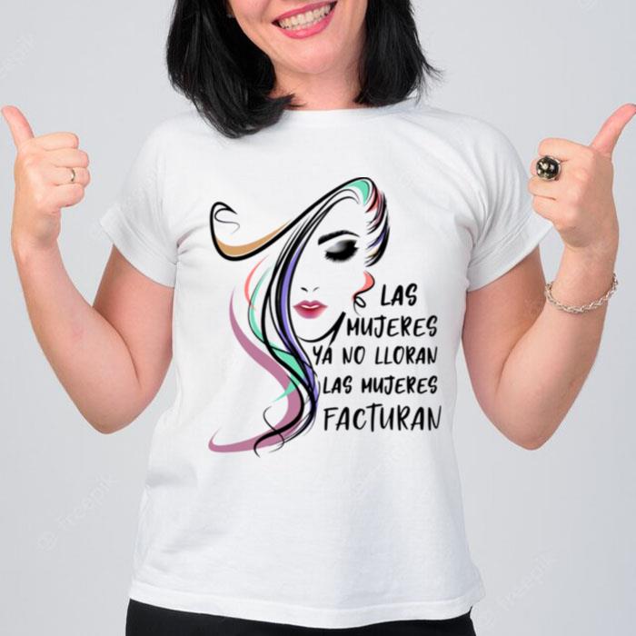 Las Mujeres Ya No Lloran Las Mujeres Facturan Vintage T-Shirt