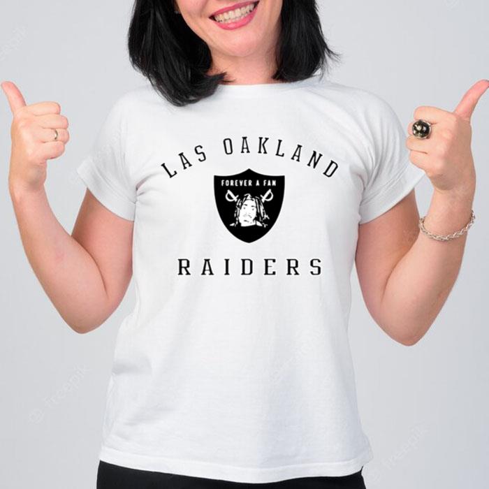 Las Oakland Raiders Forever A Fan T-Shirt