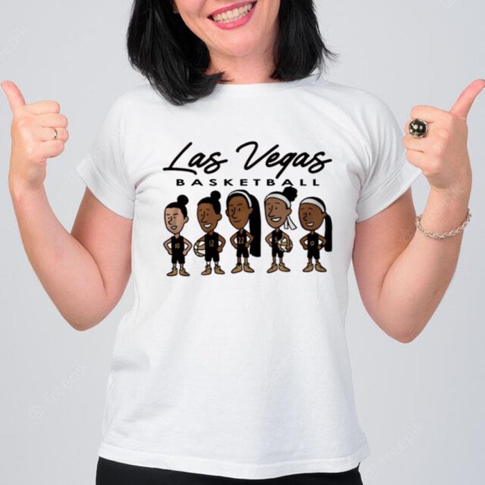 Las Vegas Aces Champions 2022 Basketball T-Shirt