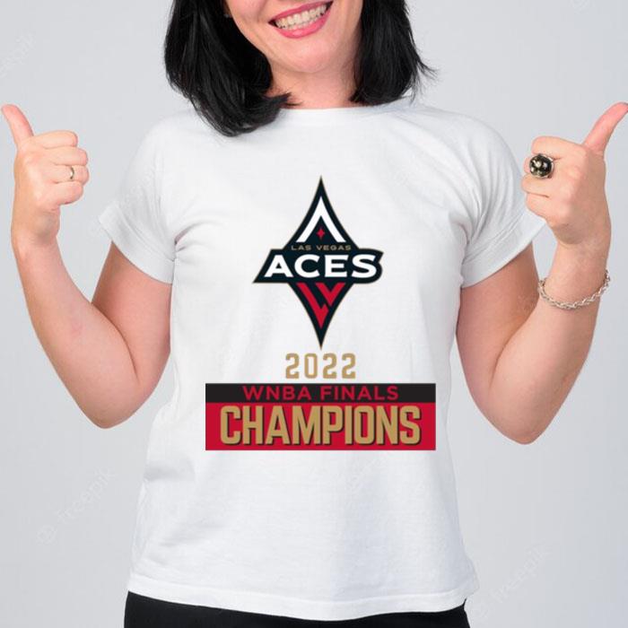 Las Vegas Aces Wincraft 2022 Wnba Finals Champions T-Shirt