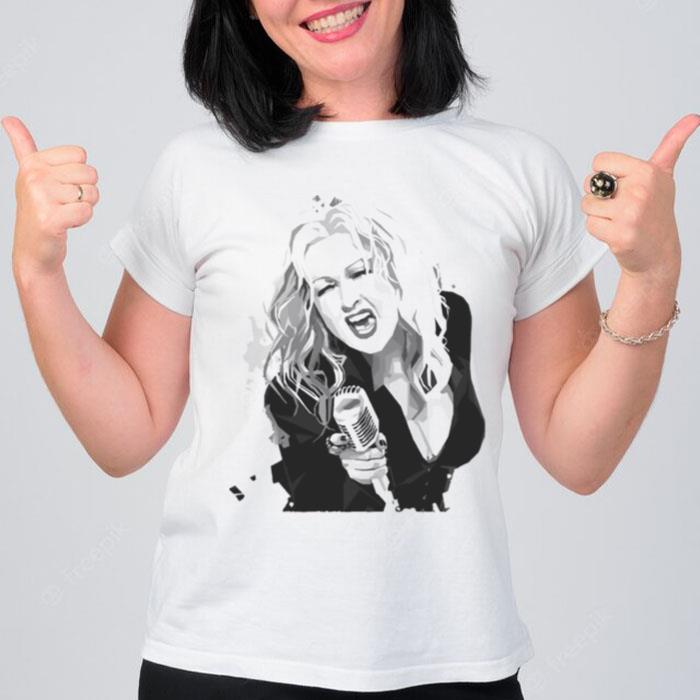 Lauper Cyndi Bw Cyndi Lauper T-Shirt