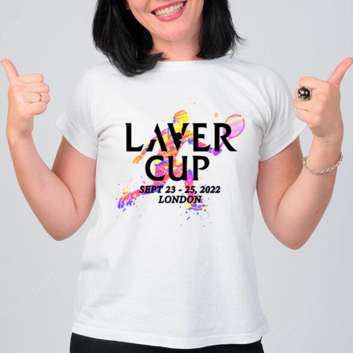 Laver Cup Tennis Player London 2022 T-Shirt