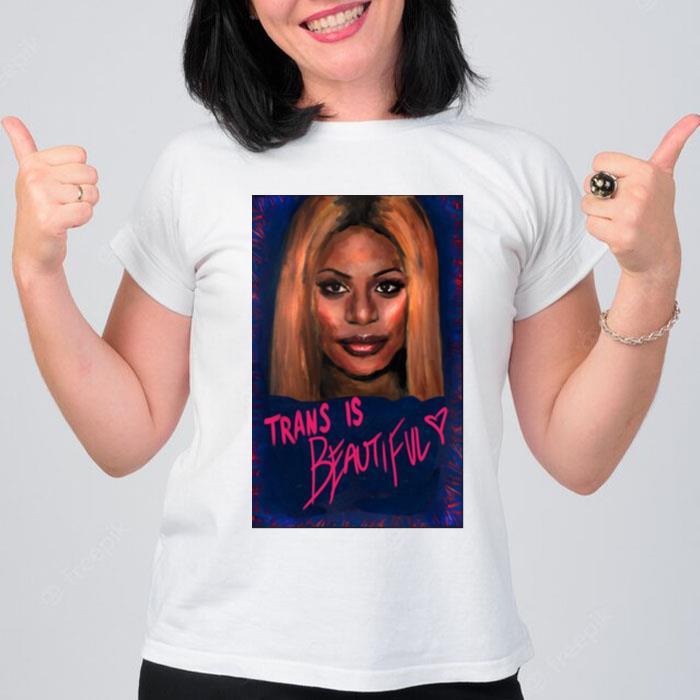 Laverne Cox Trans Is Beautiful T-Shirt