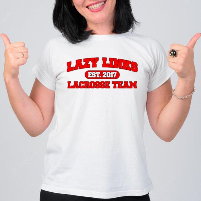 Lazy Links Lacrosse Team T-Shirt