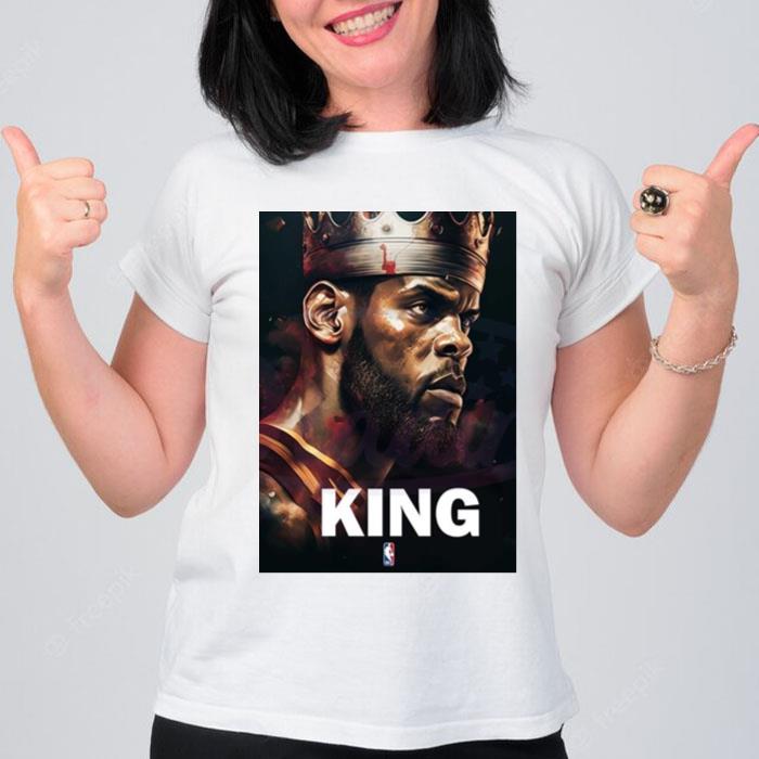 Lebron Jame King King Of Nba 2023 T-Shirt