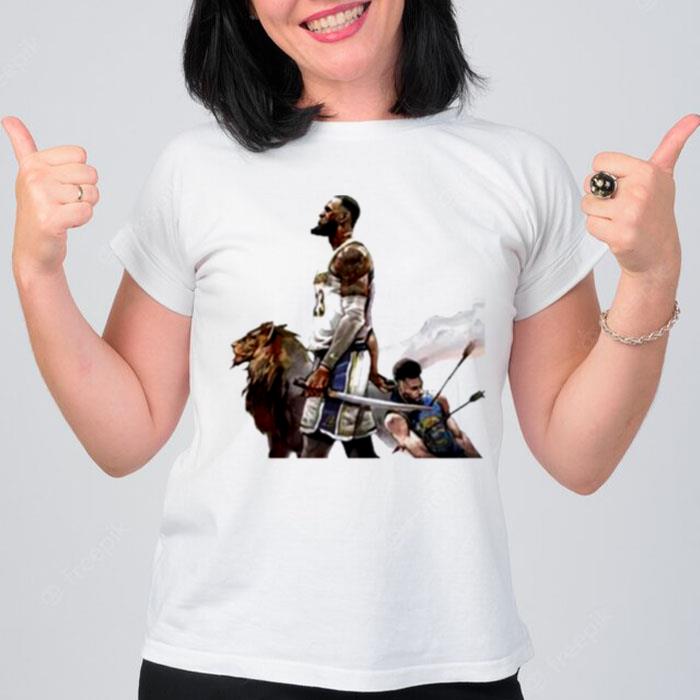 Lebron James Slaughter Stephen Curry T-Shirt