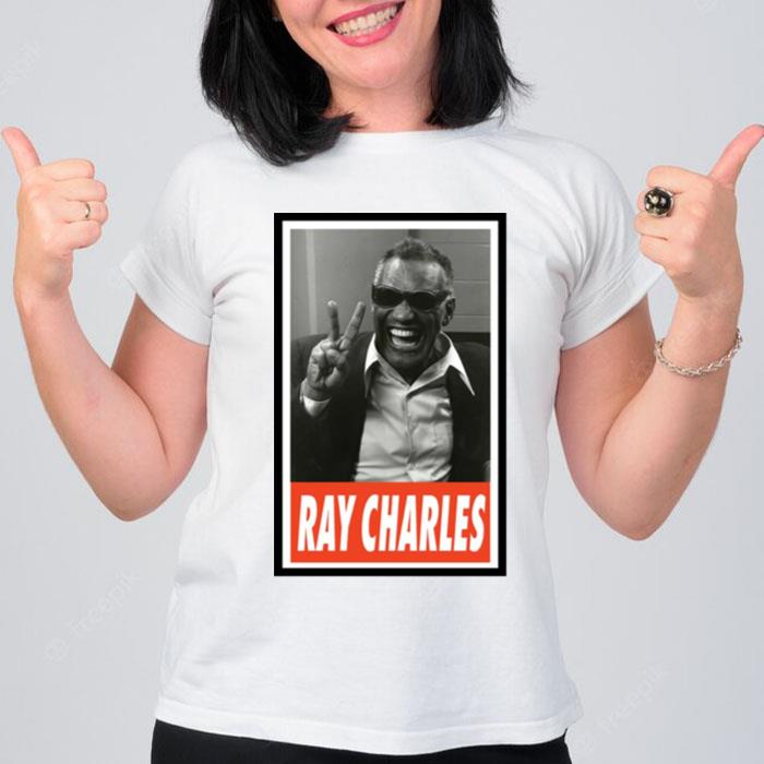 Legend Ray Charles Happy T-Shirt