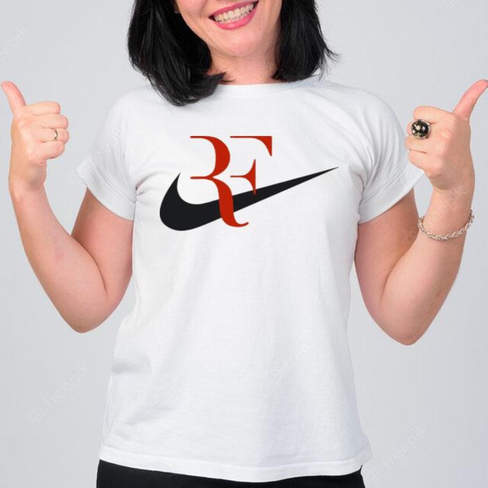 Legend Roger Federer Rf X Nike Logo T-Shirt