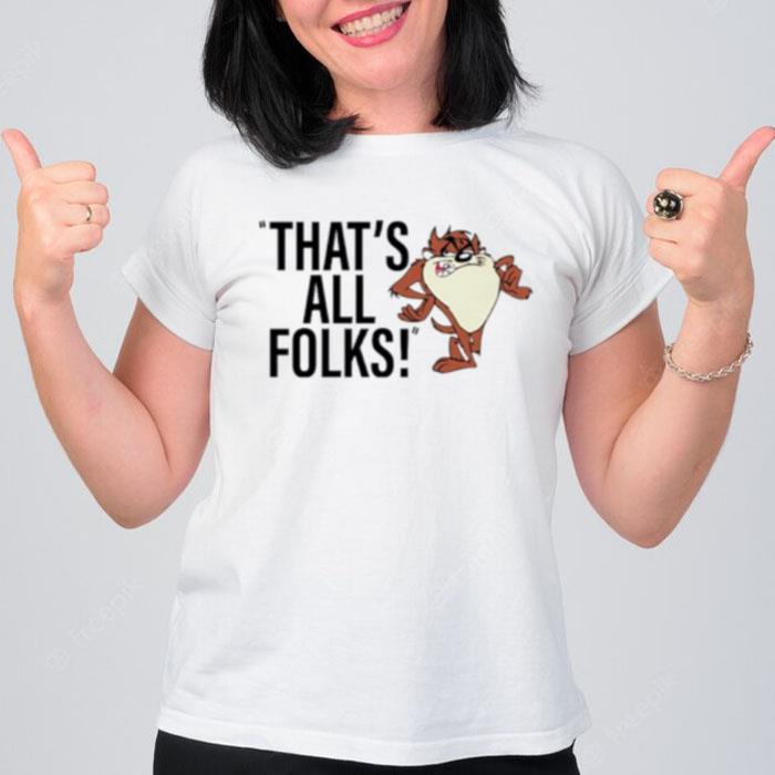 Legend Taz That's All Folks T-Shirt