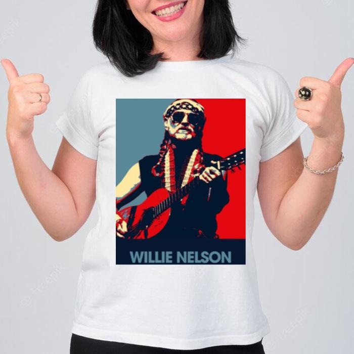 Legend Willie Nelson Hope Ar T-Shirt