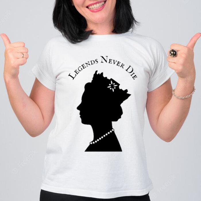 Legends Never Die Elizabeth Ii T-Shirt