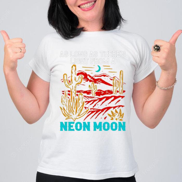 Legends Retro Neon Moon George More Time Men Women T-Shirt