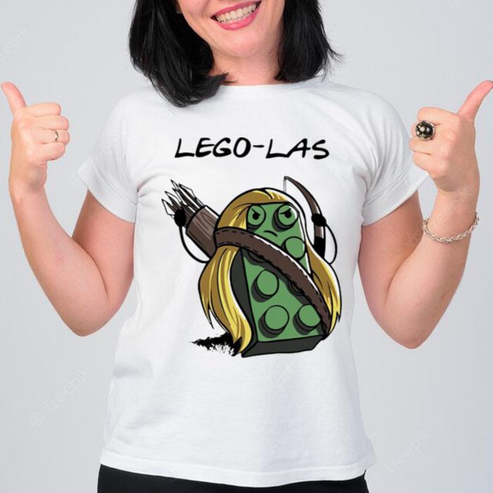 Lego Las Legolas Character Funny T-Shirt