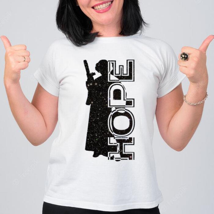 Leia And Her Hope Star Wars T-Shirt