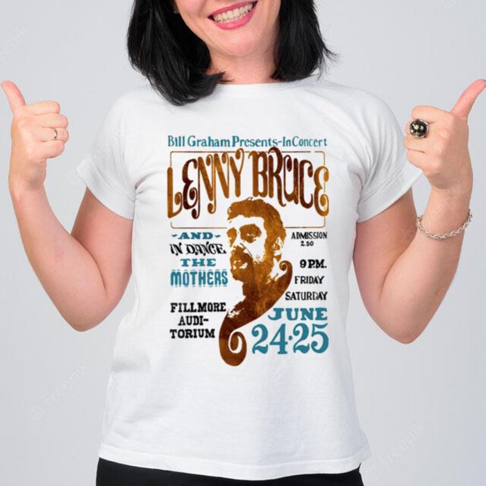 Lenny Bruce In Concer T-Shirt