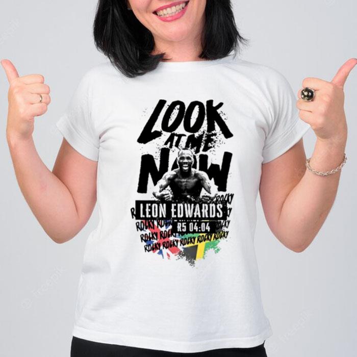 Leon Edwards Look At Me Now Rocky T-Shirt