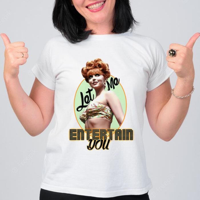 Let Me Entertain You Ginger Gilligans Island T-Shirt