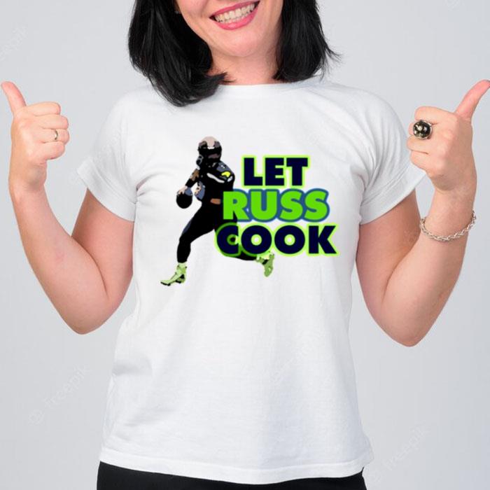 Let Russ Cook Russell Wilson T-Shirt