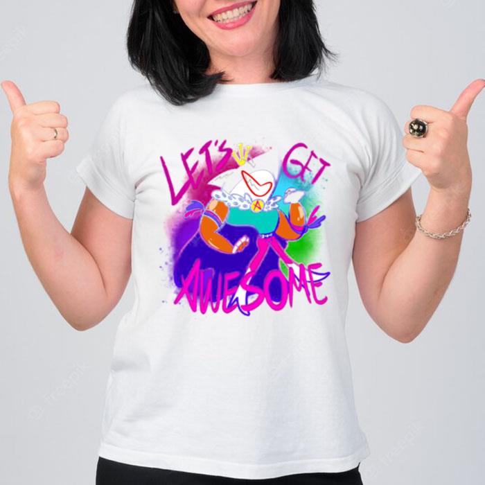 Let's Get Awesome Wander Over Yonder T-Shirt