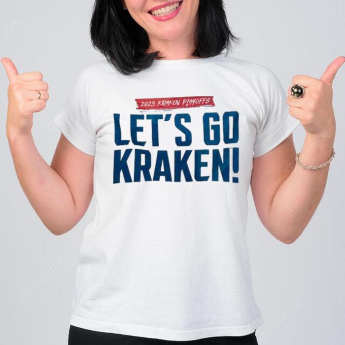 Let's Go Kraken 2023 Playoffs T-Shirt