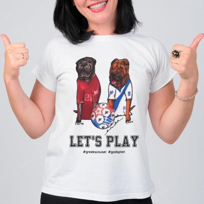 Let's Play Greekscouser Godsplan T-Shirt