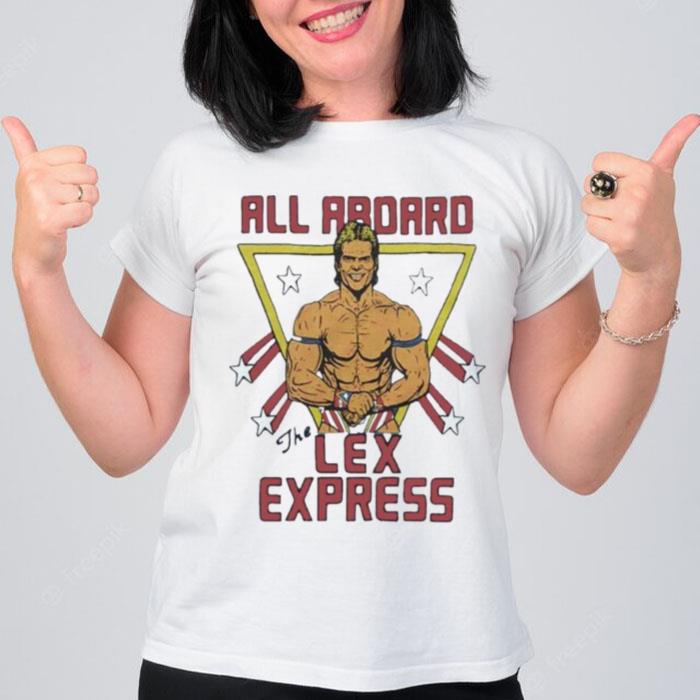 Lex Luger All Aboard The Lex Express T-Shirt