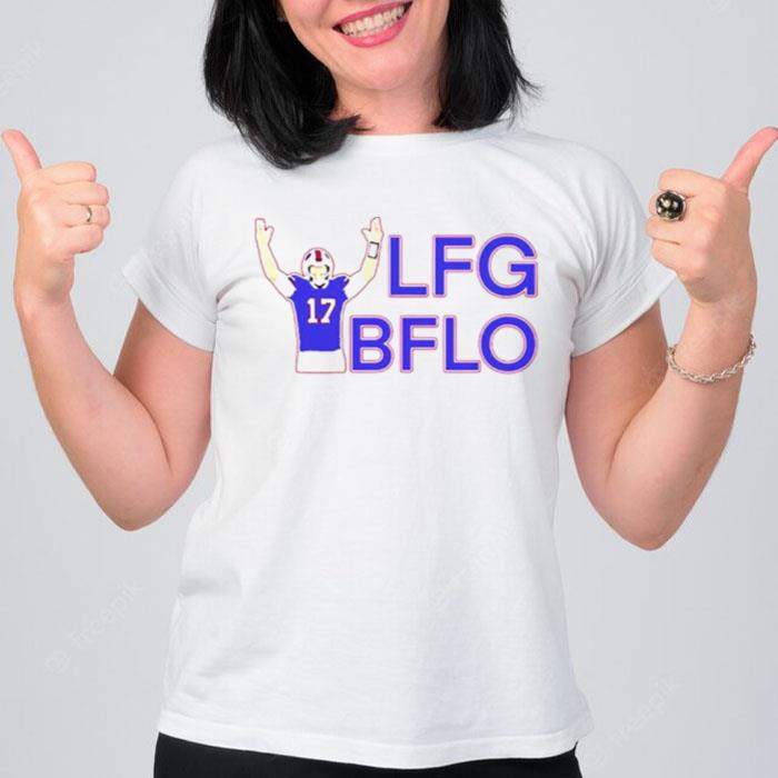 Lfg Bflo Buffalo Bill Football T-Shirt