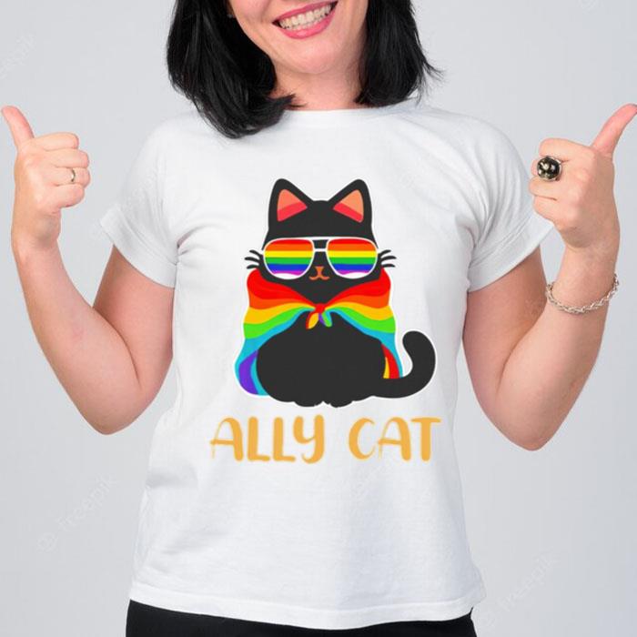 Lgbt Ally Ca T-Shirt