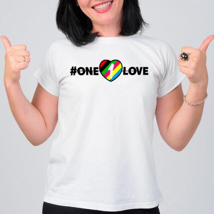 Lgbt One Love Armband T-Shirt