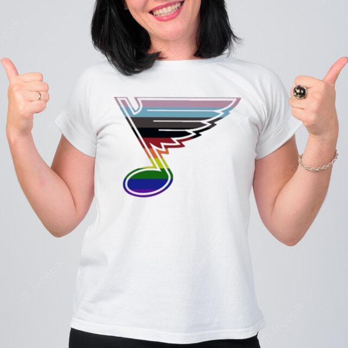 Lgbt Pride Louis Blues T-Shirt