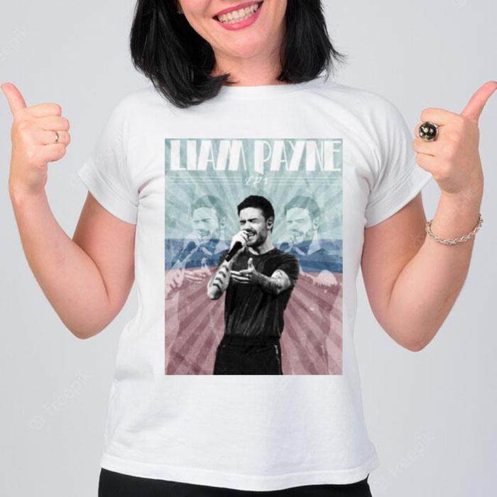 Liam Payne Portrait Design One Direction T-Shirt