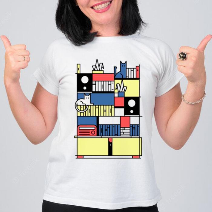 Library & Ar T-Shirt