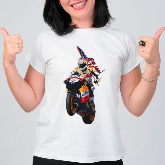 Life Forever Nicky Hayden Motorcycle Racer T-Shirt