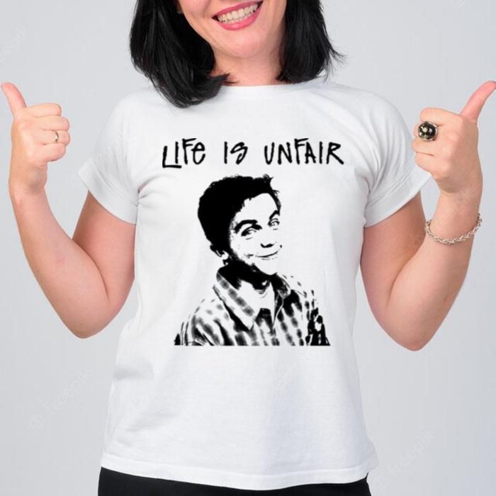 Life Is Unfair Dewey Malcolm In The Middle T-Shirt