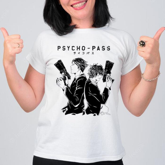 Light Black Guns Psycho Pass T-Shirt