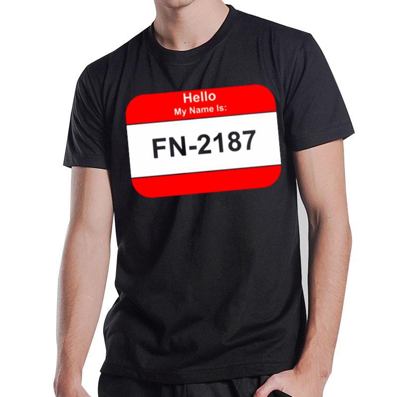 My Name Is 2187 Finn Star Wars T-Shirt