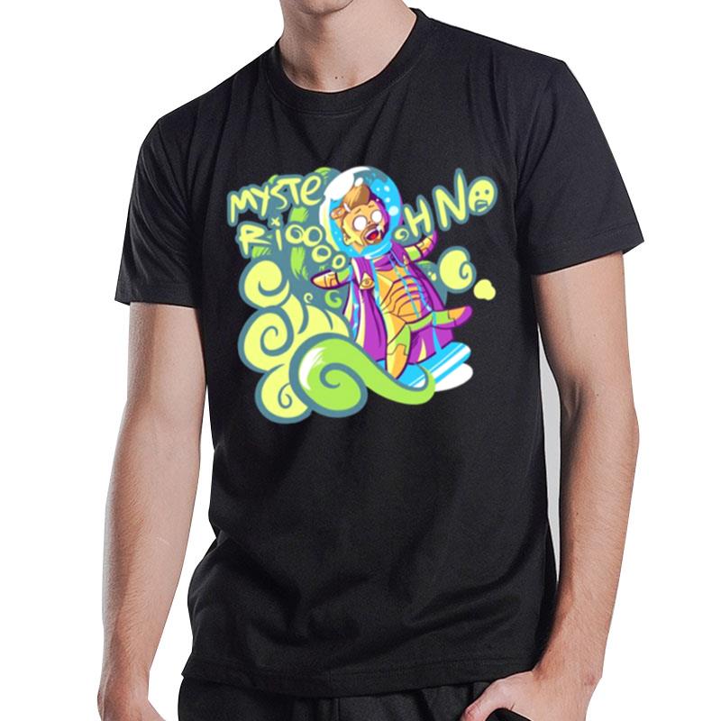 Mysteri Oh No Mysterio Parody Rick And Morty T-Shirt