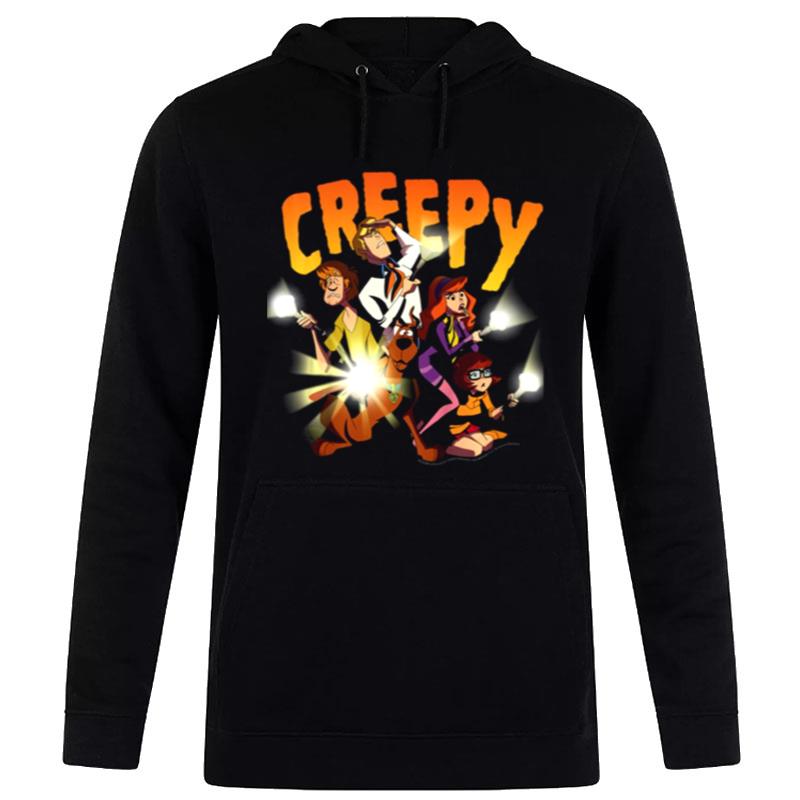 Mystery Gang Group Shot Creepy Scooby Doo Hoodie